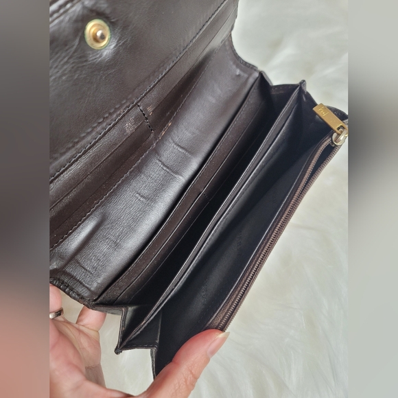 Burberry Beige/Brown Haymarket Check Coated Canvas and leather Wallet - Picture 7 of 11